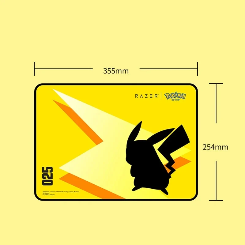 Razer X Pokemon Pikachu Limited Edition Deathadder Gaming Mouse + Mouse Mat Bundle