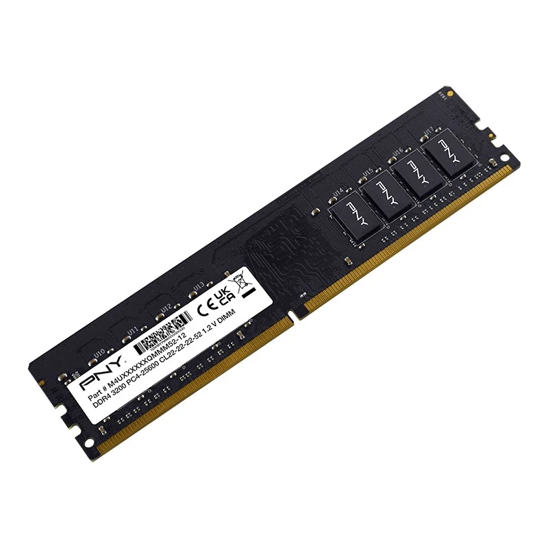 PNY 16GB 288-PIN DDR4 3200MHZ (PC4 25600) CL22 1.2V Desktop Memory (MD16GSD43200-TB)