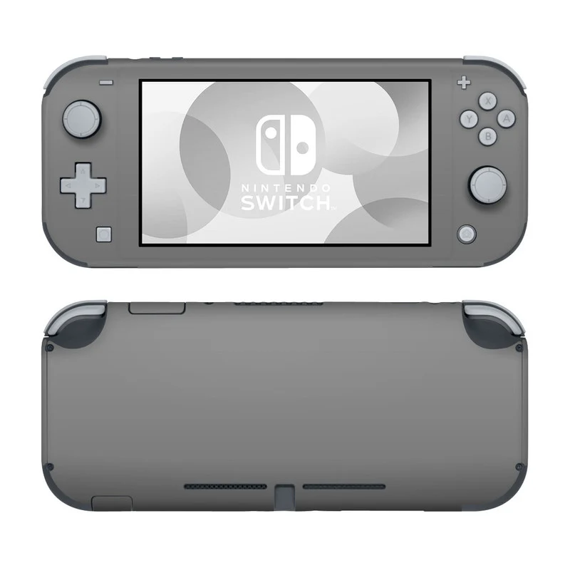 Nintendo Switch Lite Console Gray + Dobe NSW Glass Film (TNS-19118A) Bundle