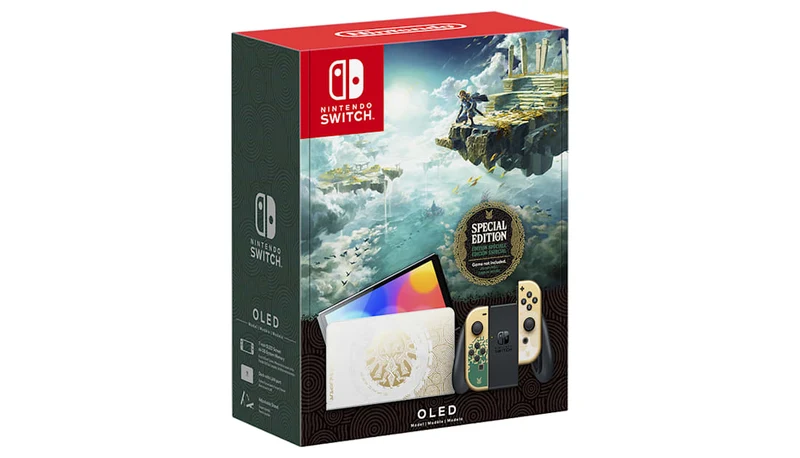 Nintendo Switch Console OLED Model - The Legend of Zelda: Tears of the Kingdom Ed.