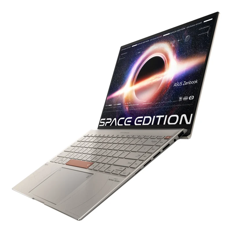 Asus Zenbook 14X OLED Space Edition UX5401ZAS-KN016WS Laptop (Zero-G Titanium) | 14", 2.8K (2880 x 1800) OLED | i7-12700H | 16GB RAM | Intel Iris Xᵉ Graphics | 1TB SSD | Windows 11 Home | MS Office H&S 2021 | Sleeve | Asus BP1504 Casual Backpack