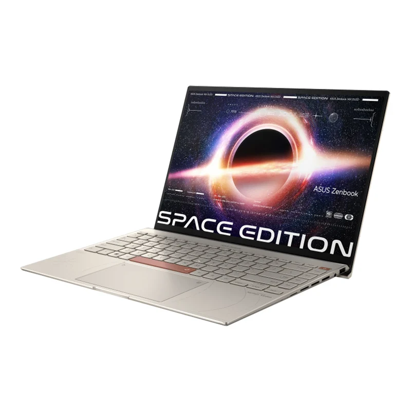 Asus Zenbook 14X OLED Space Edition UX5401ZAS-KN016WS Laptop (Zero-G Titanium) | 14", 2.8K (2880 x 1800) OLED | i7-12700H | 16GB RAM | Intel Iris Xᵉ Graphics | 1TB SSD | Windows 11 Home | MS Office H&S 2021 | Sleeve | Asus BP1504 Casual Backpack