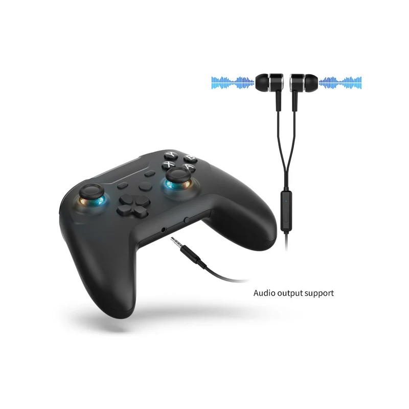 Dobe Wireless Controller for Steam Deck/ Switch/ PC (Black) TYX-1618A