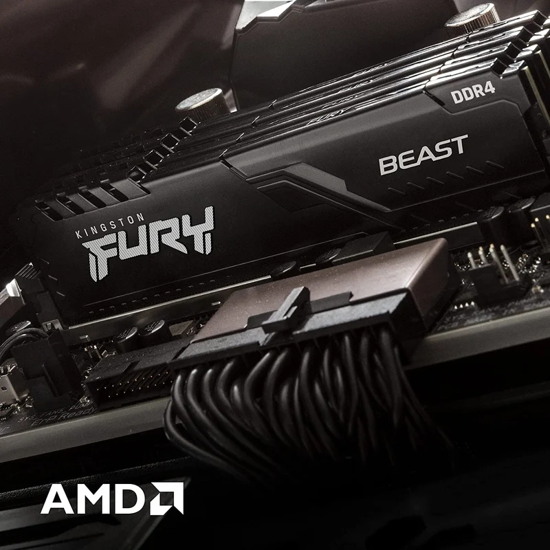 Kingston Fury Beast 16GB (2X8GB) DDR4 3200Mhz Memory (KF432C16BBK2/16)
