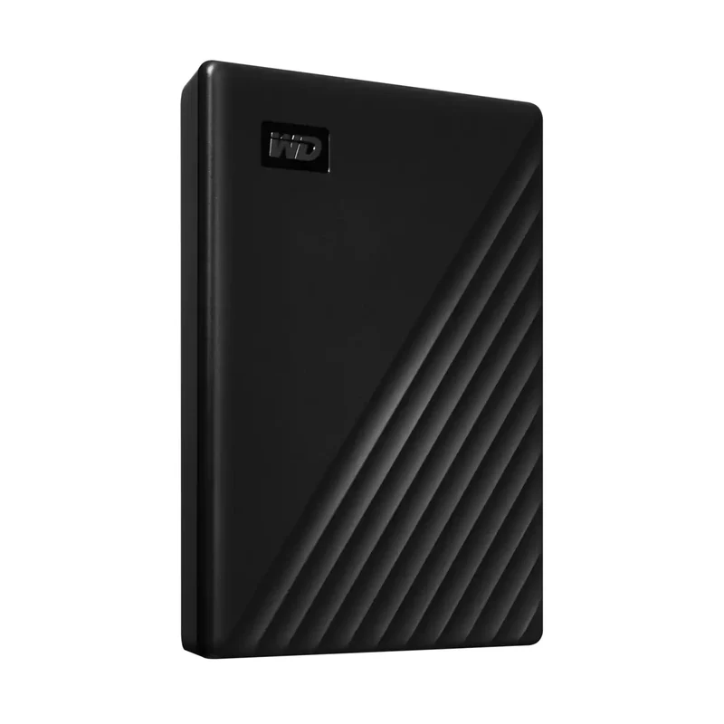 WD My Passport External Hard Drive USB 3.2 Gen 1 5TB (Black) + WD Soft Pouch