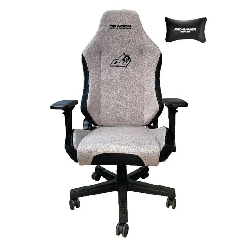Dragonwar Pro Gaming Chair (Grey) (GC-023)