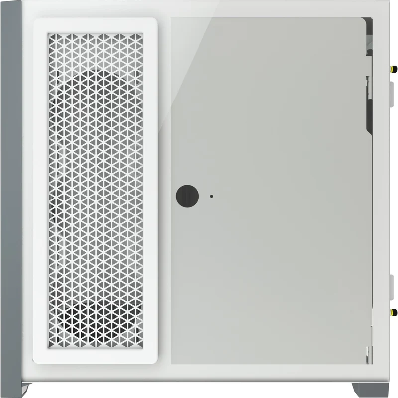 Corsair iCUE 5000X RGB Tempered Glass Mid-Tower ATX PC Smart Case (White)