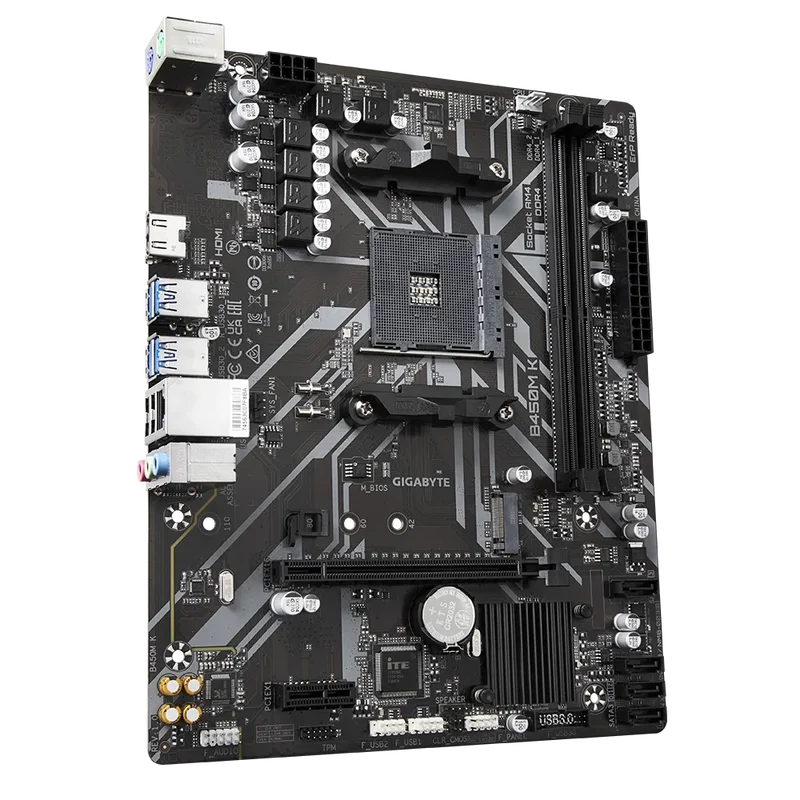 Gigabyte B450M K Ultra Durable Motherboard