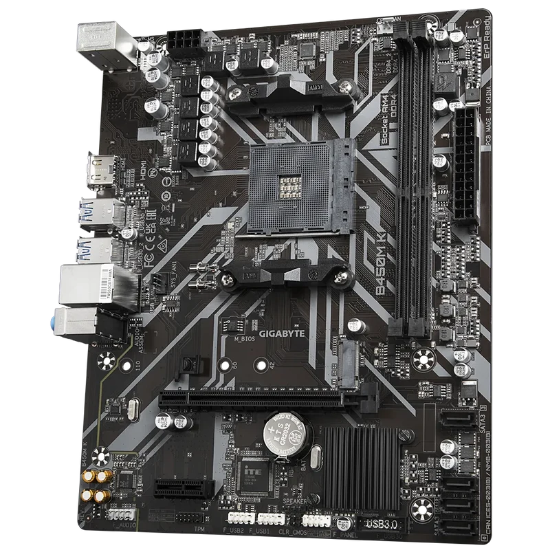 Gigabyte B450M K Ultra Durable Motherboard