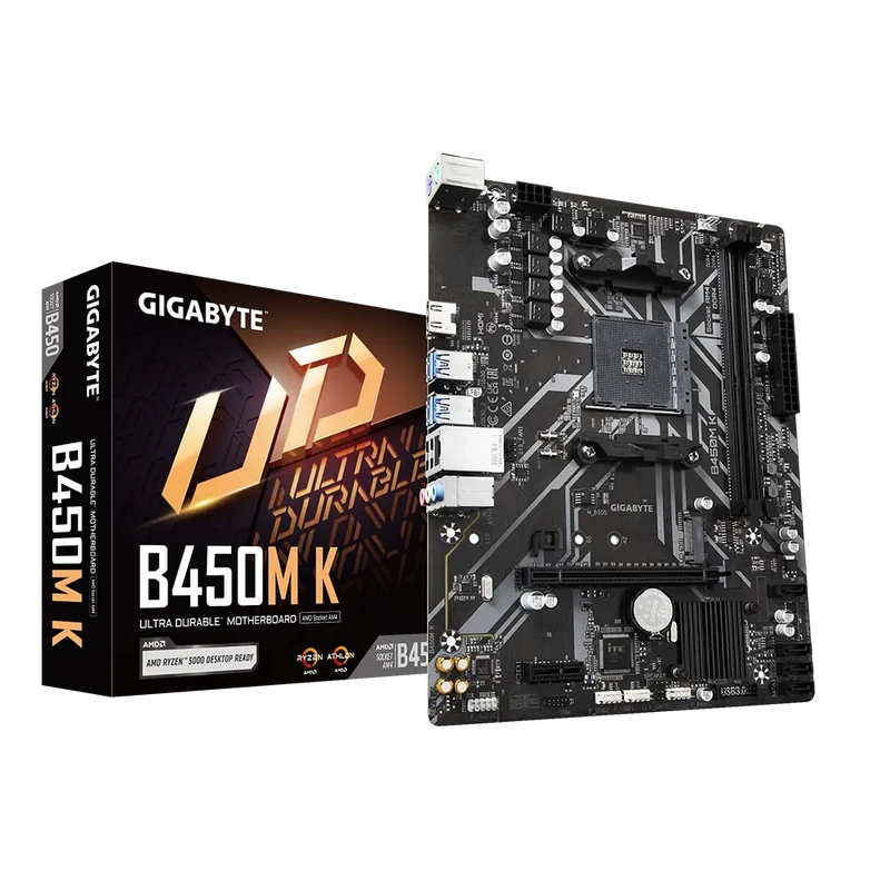 Gigabyte B450M K Ultra Durable Motherboard