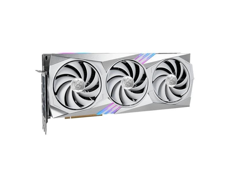 MSI GeForce RTX 4070 Ti Gaming X Trio 12GB GDDR6X Graphics Card (White)