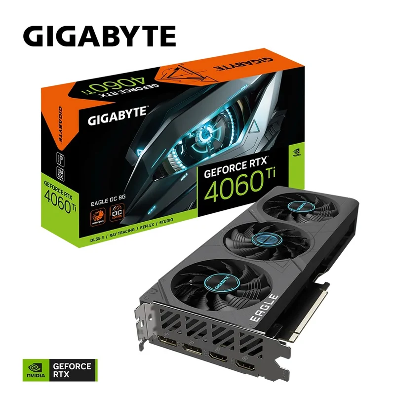 Gigabyte Geforce RTX 4060 Ti Eagle OC 8GB GDDR6 Graphics Card