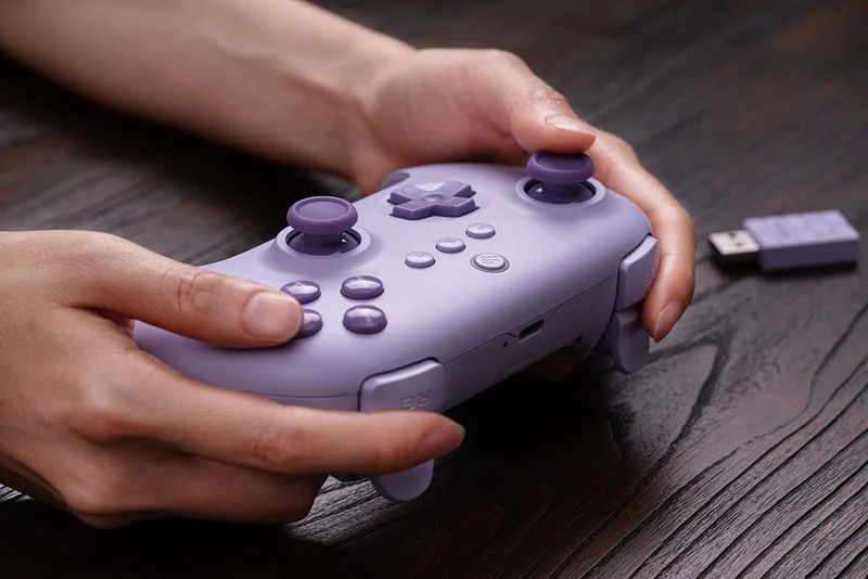 8BITDO Ultimate C Wireless 2.4G Controller (Windows/Android/Raspberry Pi) (Purple Edition) (81HC)