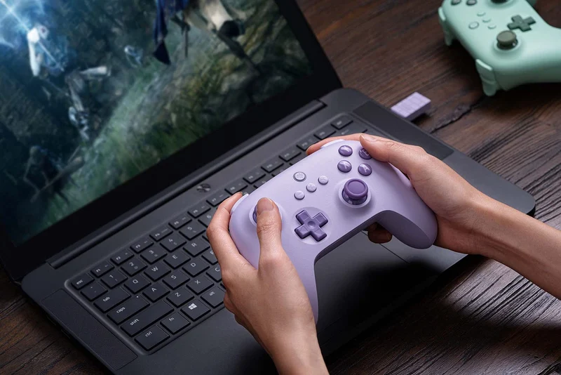 8BITDO Ultimate C Wireless 2.4G Controller (Windows/Android/Raspberry Pi) (Purple Edition) (81HC)