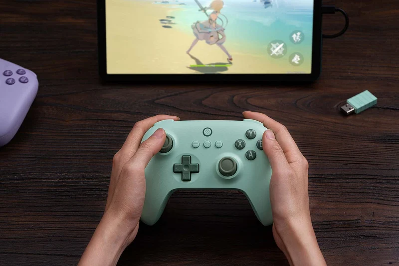 8BITDO Ultimate C Wireless 2.4G Controller (Windows/Android/Raspberry Pi) (Green Edition) (81HC)