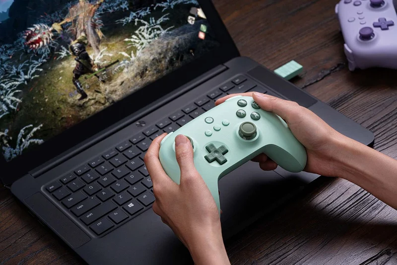 8BITDO Ultimate C Wireless 2.4G Controller (Windows/Android/Raspberry Pi) (Green Edition) (81HC)
