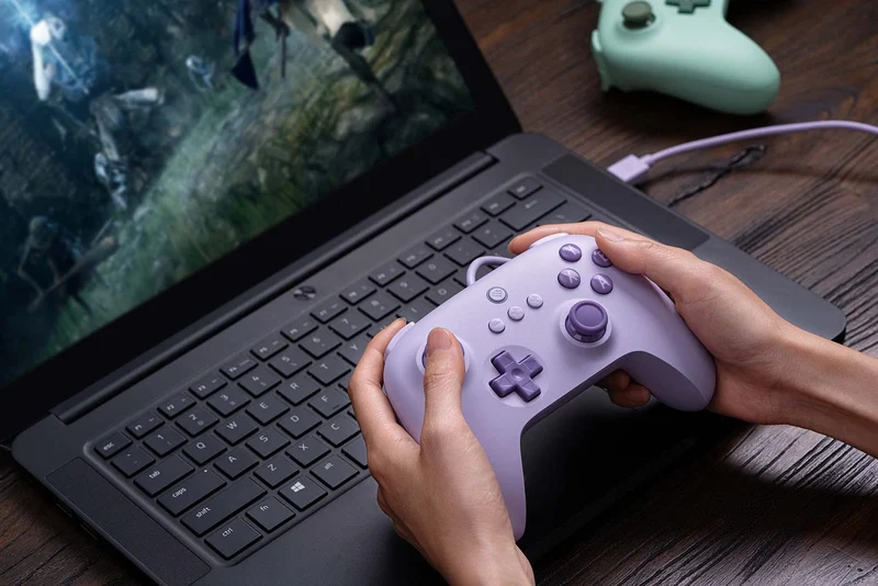 8BITDO Ultimate C Wired Controller (Purple Edition) (Windows/Android/Raspberry Pi) (82CB)