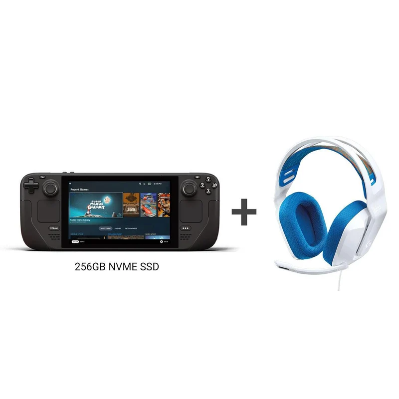 LOGITECH G335 WIRED GAMING HEADSET (WHITE) + STEAM DECK (64GB,256GB,512GB) BUNDLE