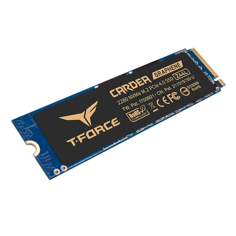 Teamgroup T-Force Cardea Z44L 1TB 2280 NVME M.2 PCIE 4.0 Internal Solid State Drive (TM8FPL1T0C127)