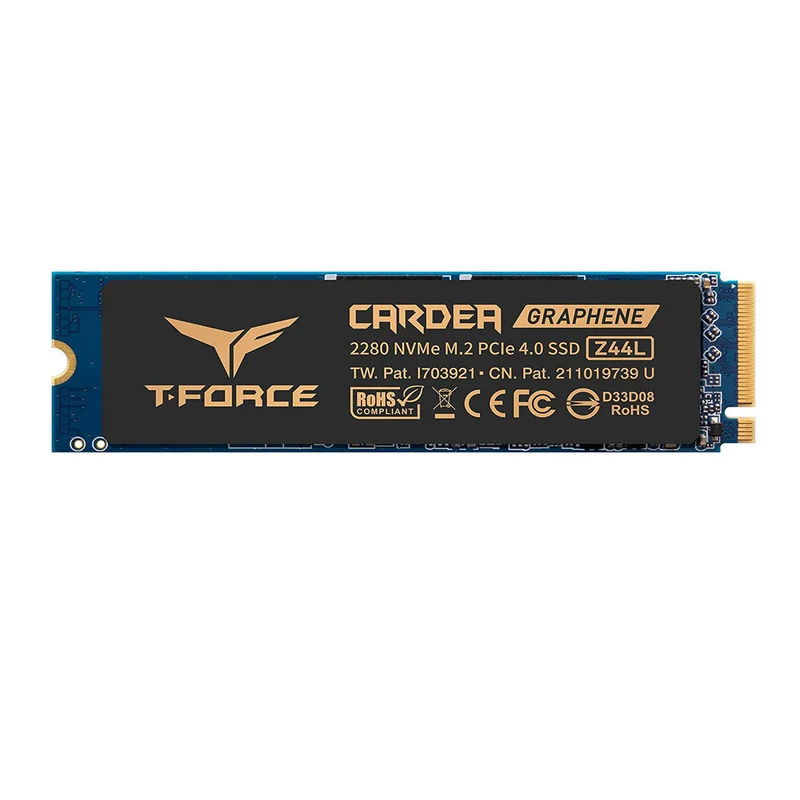 Teamgroup T-Force Cardea Z44L 500GB 2280 NVME M.2 PCIE 4.0 Internal Solid State Drive (TM8FPL500G0C127)