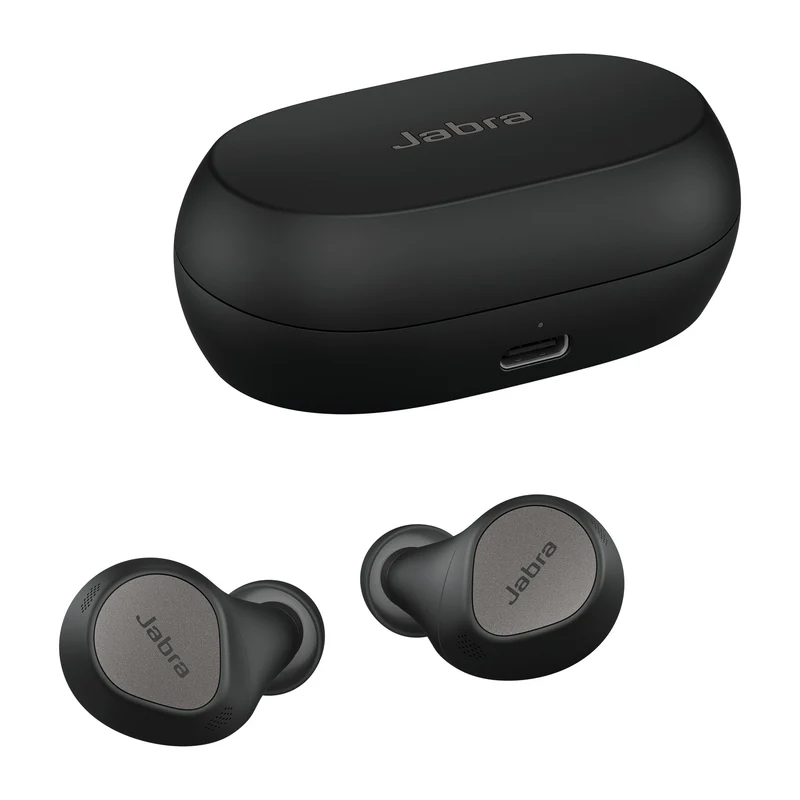 Jabra Elite 7 Pro True Wireless Earbuds With Jabra Multisensor Voice & Adjustable ANC (Titanium Black)