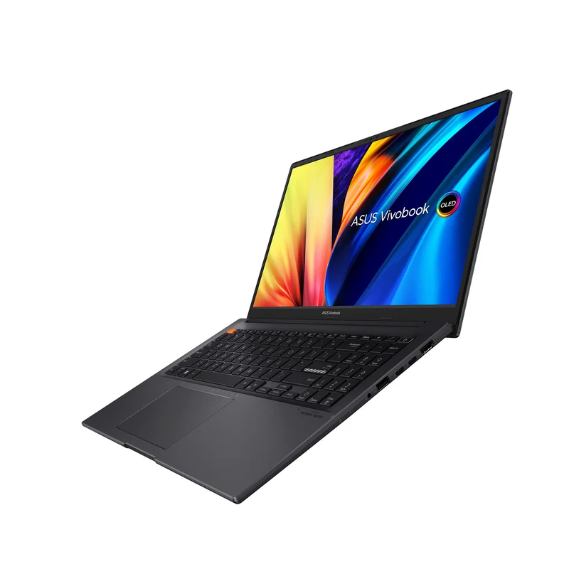 Asus Vivobook S 15 OLED K3502ZA-L1477WS Laptop (Indie Black) | 15.6” FHD (1920 x 1080) OLED | i5-12500H | 8GB RAM | 512GB SSD | Intel Iris Xe Graphics | Windows 11 Home | MS Office Home & Student 2021 | Asus BP1504 Casual Backpack