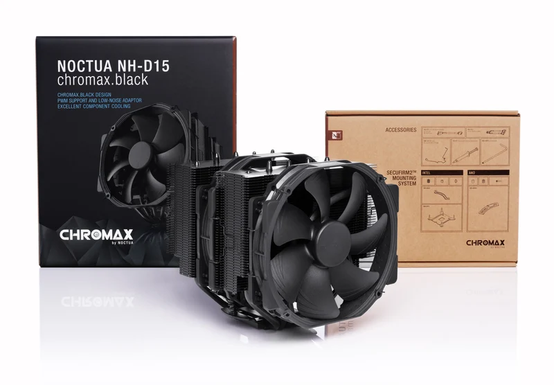 Noctua NH-D15 Chromax.Black Dual-Tower CPU Cooler