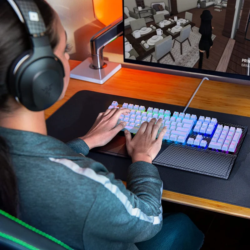 Razer Blackwidow V3 Mechanical Gaming Keyboard (Green Switches) Roblox Edition