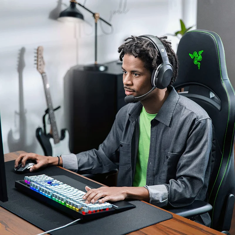 Razer Blackwidow V3 Mechanical Gaming Keyboard (Green Switches) Roblox Edition