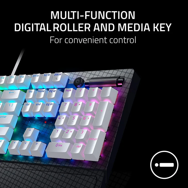 Razer Blackwidow V3 Mechanical Gaming Keyboard (Green Switches) Roblox Edition