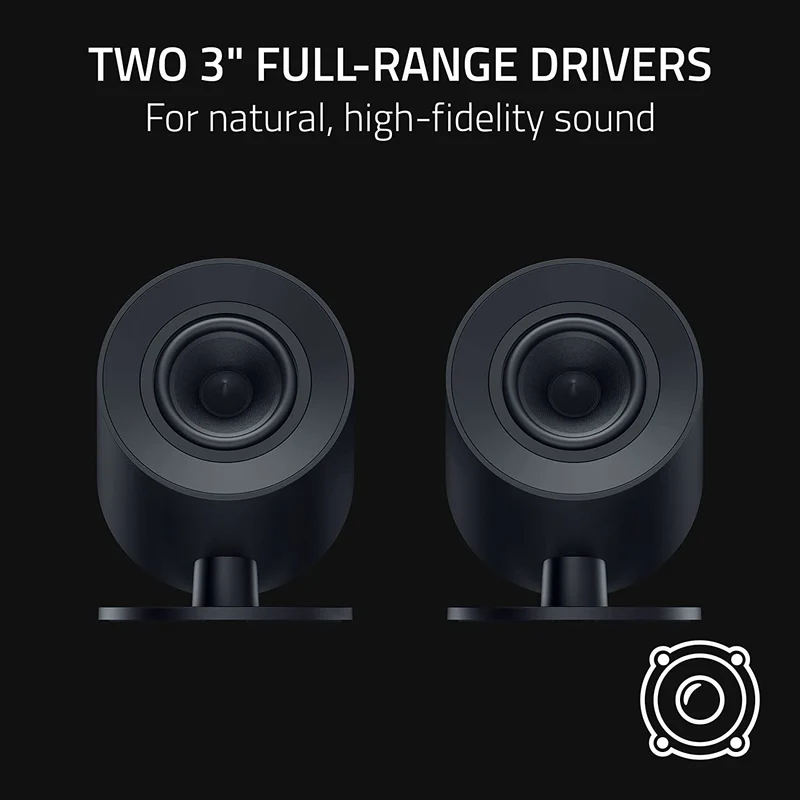Razer Nommo V2 X Full-Range 2.0 PC Gaming Speakers