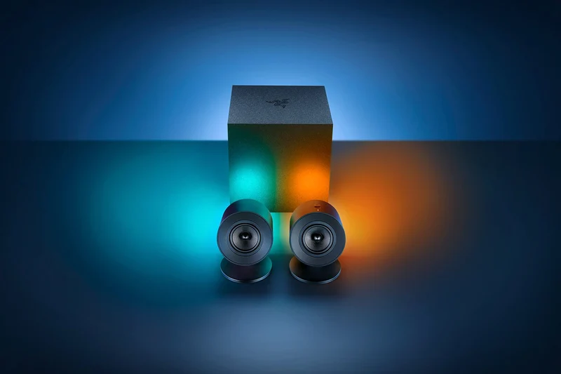 Razer Nommo V2 Full-Range 2.1 PC Gaming Speakers With Wired Subwoofer