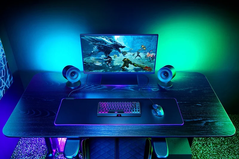 Razer Nommo V2 Full-Range 2.1 PC Gaming Speakers With Wired Subwoofer