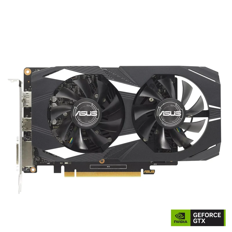 Asus Dual GeForce GTX 1650 OC 4GB GDDR6 P V2 Graphics Card