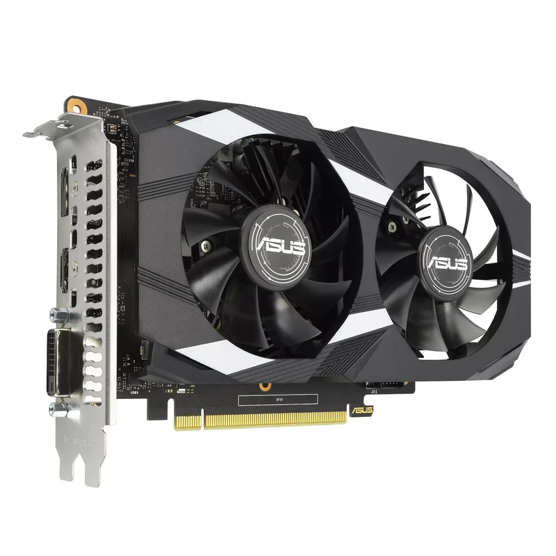 Asus Dual GeForce GTX 1650 OC 4GB GDDR6 P V2 Graphics Card