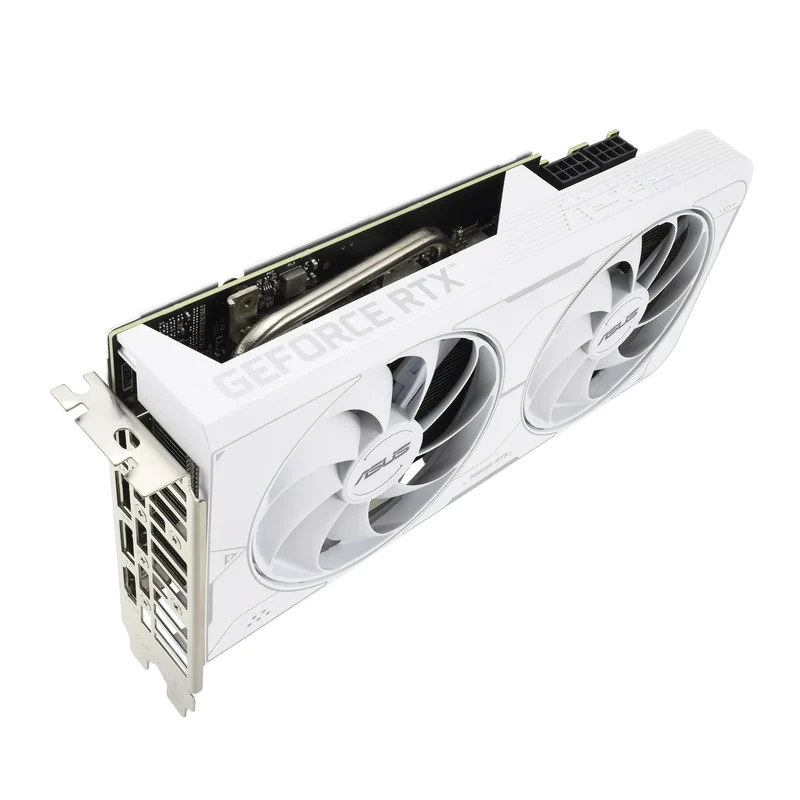 Asus Dual GeForce RTX 3060 TI OC 8GB GDDR6X Graphics Card (White)