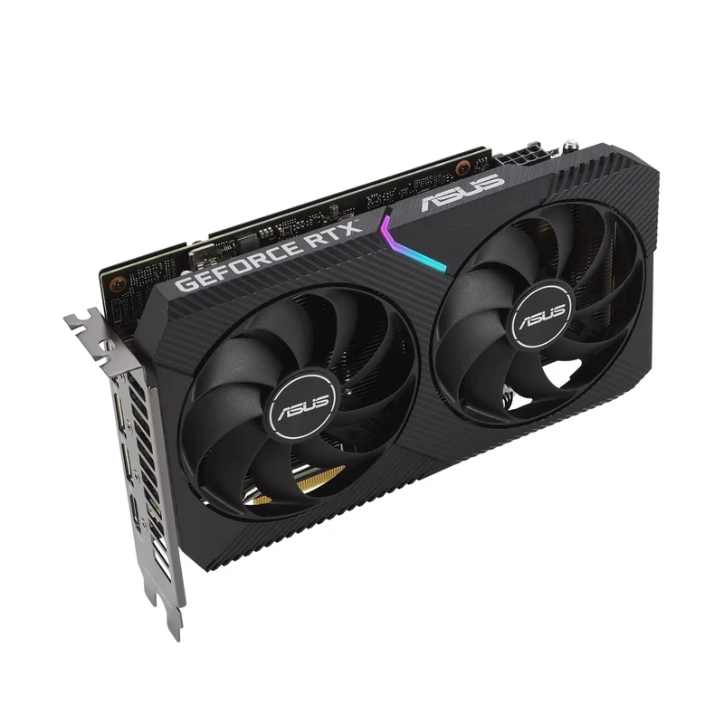 Asus Dual GeForce RTX 3060 OC 8GB PCIE 4.0 GDDR6 Graphics Card (Black)