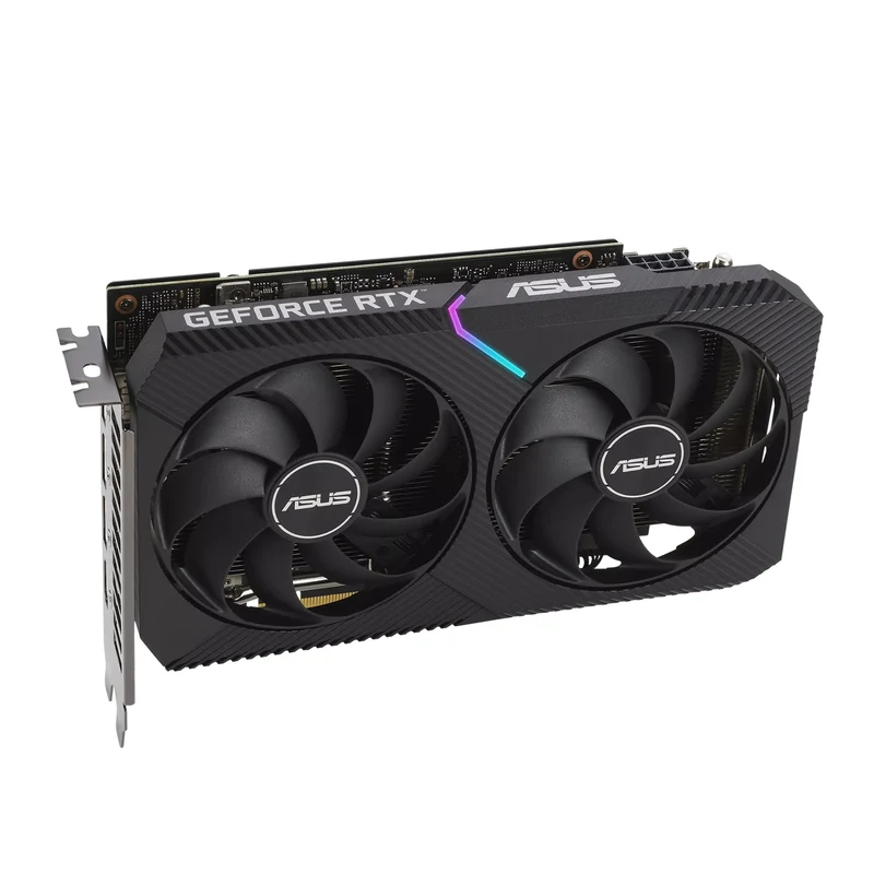 Asus Dual GeForce RTX 3060 OC 8GB PCIE 4.0 GDDR6 Graphics Card (Black)