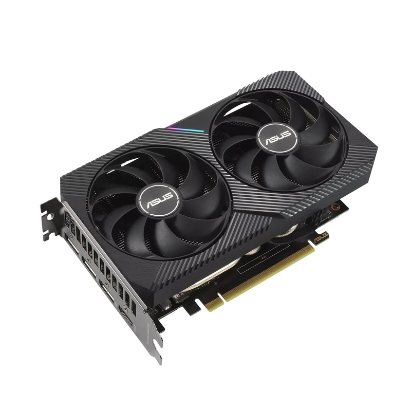 Asus Dual GeForce RTX 3060 OC 8GB PCIE 4.0 GDDR6 Graphics Card (Black)