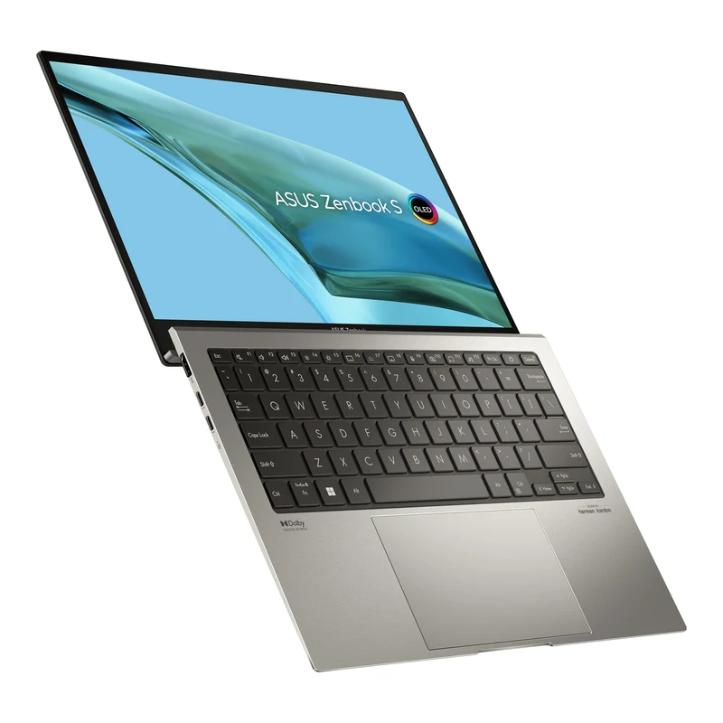 Asus Zenbook S 13 OLED UX5304VA-NQ062WS 13.3" 2.8K Laptop (Basalt Grey) | 13.3” 2.8K (2880 x 1800) OLED | Intel® Core™ i5-1335U | 16GB RAM | 512GB SSD | Intel® Iris Xe Graphics | Windows 11 Home | MS Office Home & Student 2021 | Asus Sleeve