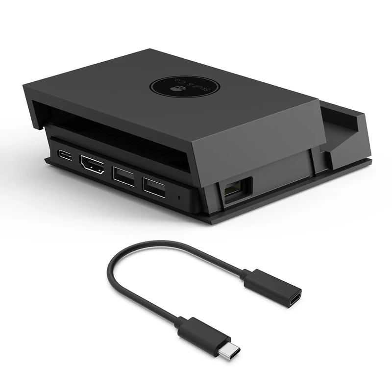 NSW Skull & Co. Jump Gate Dock Pro For Switch & Smart Devices (Black) (NSJP-BK1)