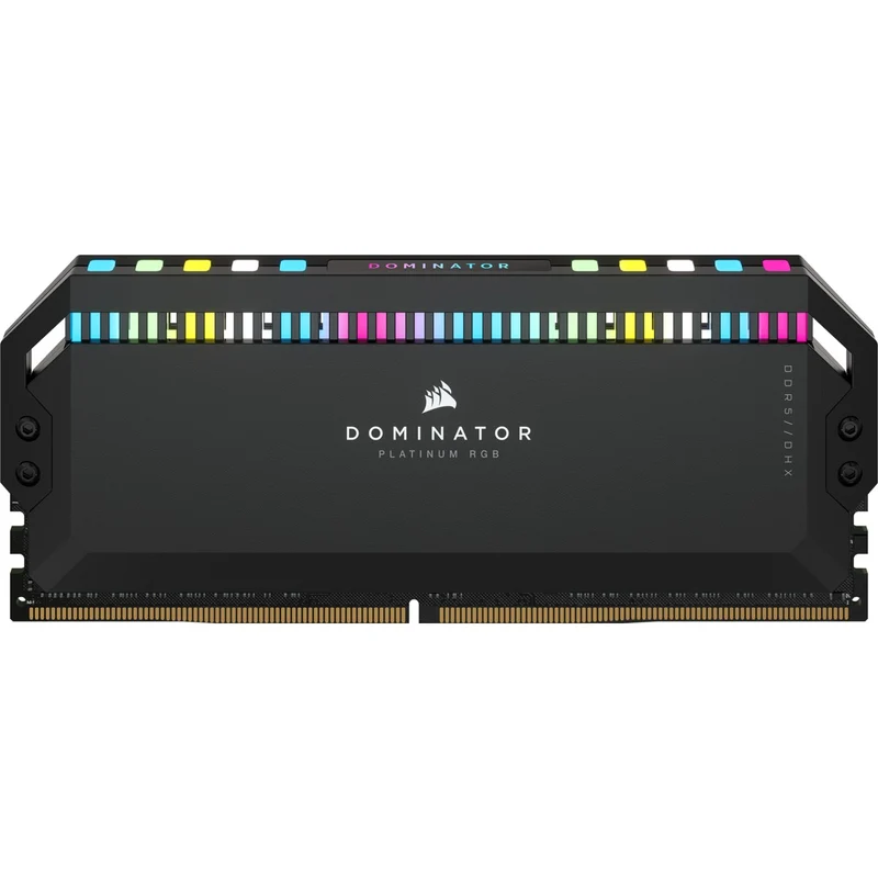 Corsair Dominator Platinum RGB 64GB (2X32GB) DDR5 DRAM 6000MHZ C40 Memory Kit (Black) (CMT64GX5M2B6000C40)