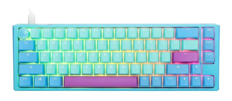 Ducky One 3 SF Frozen Llama Hotswap RGB Double-Shot PBT Mechanical Keyboard (Cherry RGB Brown) (DKON2167ST-BUSPDFLCVBC1)