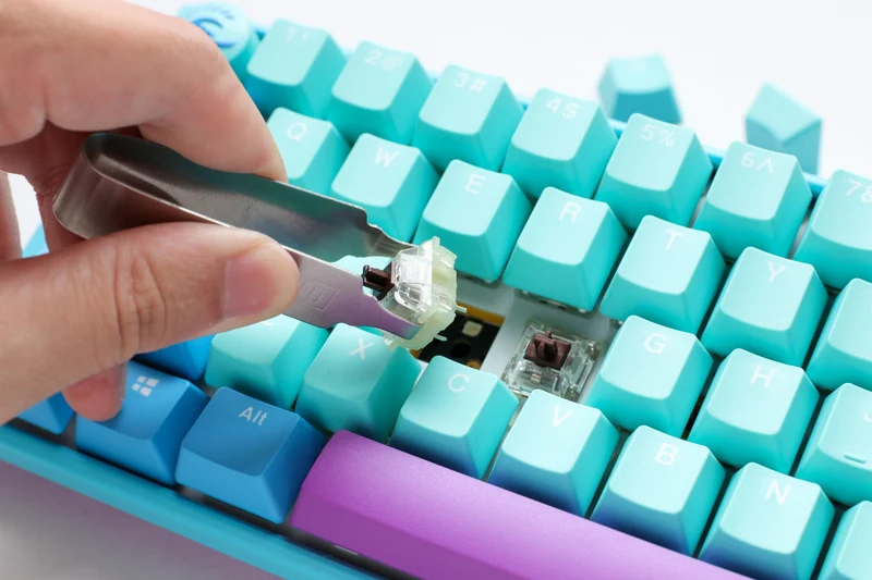 Ducky One 3 SF Frozen Llama Hotswap RGB Double-Shot PBT Mechanical Keyboard (Cherry RGB Brown) (DKON2167ST-BUSPDFLCVBC1)