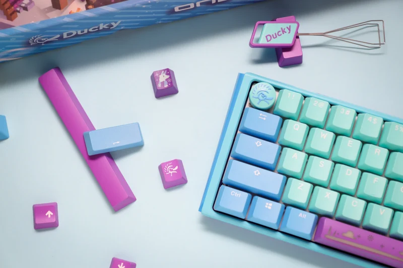 Ducky One 3 SF Frozen Llama Hotswap RGB Double-Shot PBT Mechanical Keyboard (Cherry RGB Brown) (DKON2167ST-BUSPDFLCVBC1)