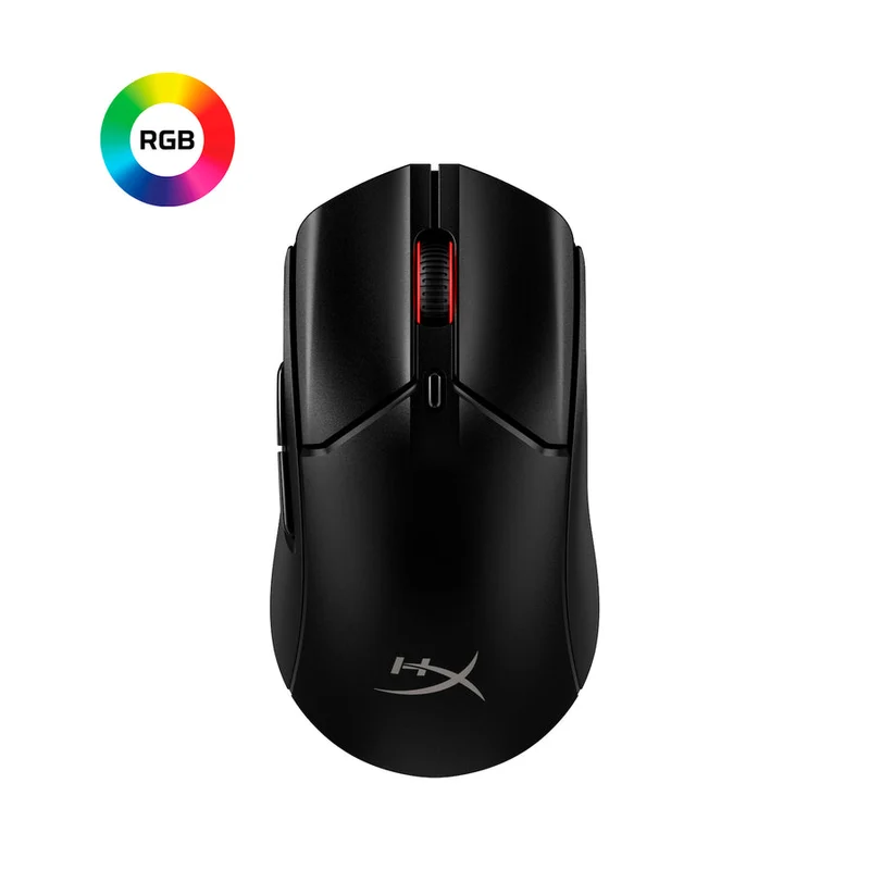 HyperX Pulsefire Haste 2 Ultra-Lightweight RGB Wireless Gaming Mouse For PC / PS5 / PS4 / XBOX X/S / XBOX One (Black)