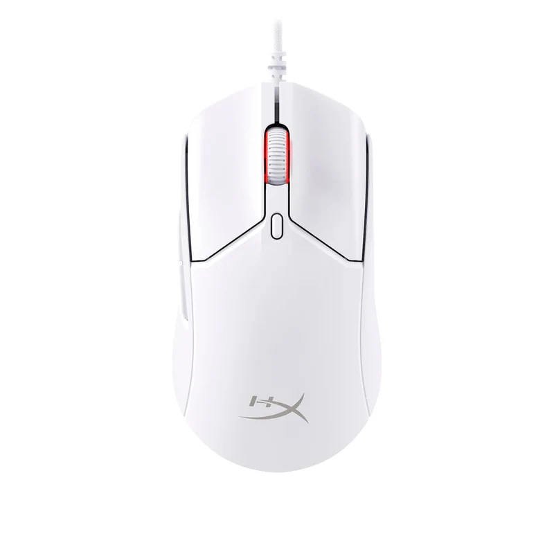 HyperX Pulsefire Haste 2 Ultra-Lightweight RGB Wired Gaming Mouse For PC / PS5 / PS4 / XBOX X/S / XBOX One (White)