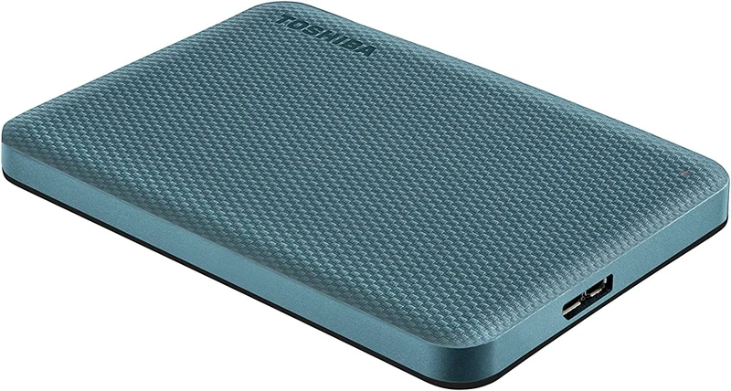 Toshiba Canvio Advance 2TB 2.5" USB 3.2 Portable External Hard Drive (Green)