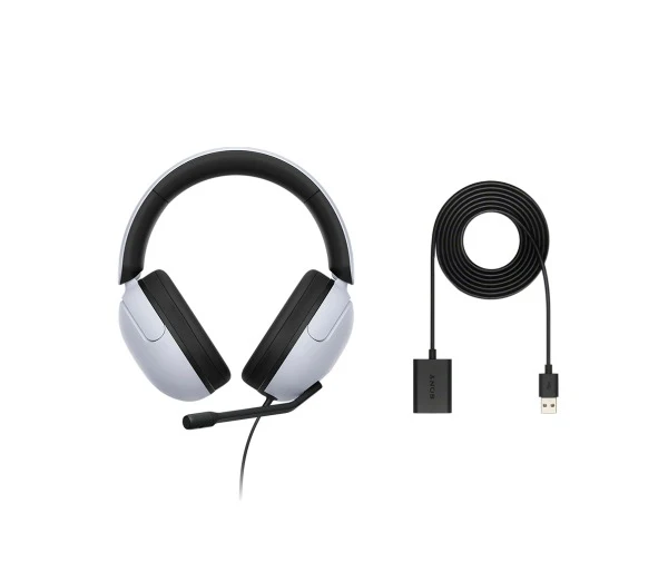 Sony Inzone H3 Wired Gaming Headset (Black, White)