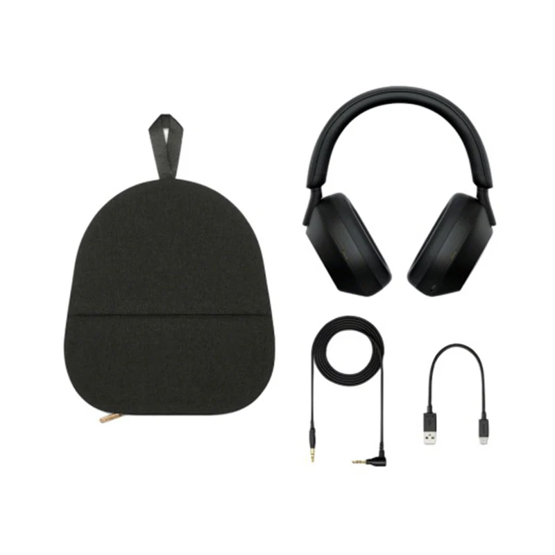 Sony WH-1000XM5 Wireless Noise-Canceling Stereo Headset (Black, Midnight Blue, Smoky Pink, Platinum Silver)